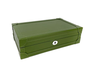 10 Leather Watch Box (Green)
